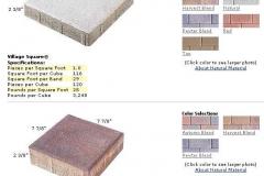 EP Henry Village Square Pavers MD