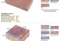 EP Henry Half Village Square Pavers MD